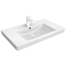 Wascht. 80x47 cm,mit Überlauf,Wand-/Möbelmont.