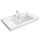 Wascht. 80x47 cm,mit Überlauf,Wand-/Möbelmont.