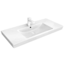 Wascht. 100x47 cm,mit Überlauf,Wand-/Möbelmont.