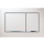 Betätigungsplatte Geberit Omega20 square