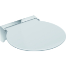 Klappsitz, Breite 38 cm - rund