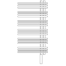 Badheizkörper Zehnder Yucca Asym