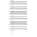 Badheizkörper Zehnder Yucca Asym