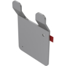 Wandflansch zum kleben Bodenschatz Adesio, 1 Stück