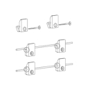 Wandhalterung CWS weiss