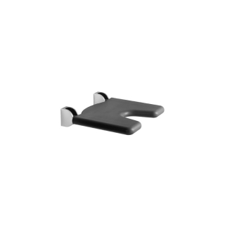 Klappsitz, Breite 45 cm, mit Aussparrung