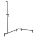 Eckhaltegriff-Duschengleitstange, schiebbar