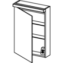 Spiegelschrank Alterna format LED