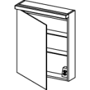 Spiegelschrank Alterna format LED