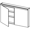 Spiegelschrank Alterna format LED