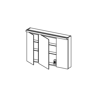 Spiegelschrank Alterna format LED plus