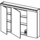 Spiegelschrank Alterna format LED plus