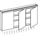Spiegelschrank Alterna format LED plus