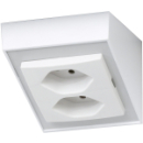 Doppelsteckdose, innen oben links