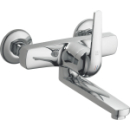 Wandmischer, A 225 mm, Schwenkauslauf arretierbar