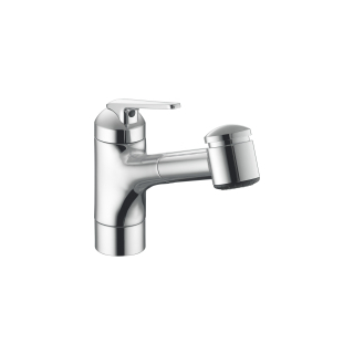 Spültischmischer, Auszugbrause, A 230 mm, Nieder.