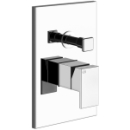 Bademischer-Endmontageset Gessi Rettangolo ½"