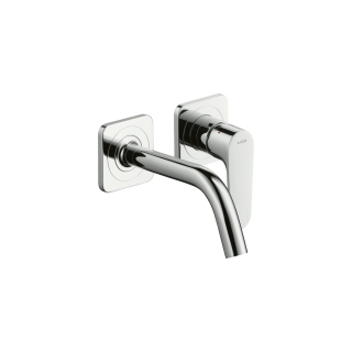 Wandmischer UP, A 167 mm, mit Rosetten