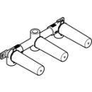 Einbaukörper für Wandbatterie, Distanz 200 mm