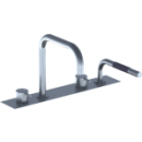 4-Loch, A 200 mm, Einlauf eckig