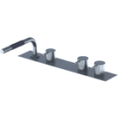 4-Loch, Thermostat, Wannenfüllung externen Einlauf