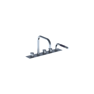 5-Loch, A 200 mm, Einlauf eckig