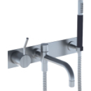 Bademischer-Endmontageset,Hebel mittel,Abdeckplat.