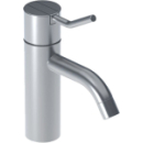 Einlochmischer,A 114mm,H. 57mm,Hebel mitt.,o. Abl.