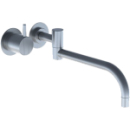 Wandmischer-Endmontageset,Hebel kurz,Rosetten