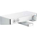 Bademischer ShowerTablet, Glasbalage weiss