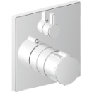 Bademischer-Endmontageset KWC Thermostat