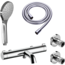 Bademischer-Set KWC Thermostat Style