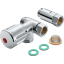 Batterieventil Profiline 1/2" für Wandbatt., links