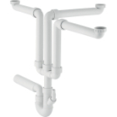 Spültischsifongarnitur, 3teilig, 1½"