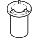 Tauchrohr mit Dichtung zu Metro (252.000.00.1)