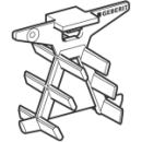 Kammeinsatz zu Duschrinne CleanLine<br>(243.125.00.1)