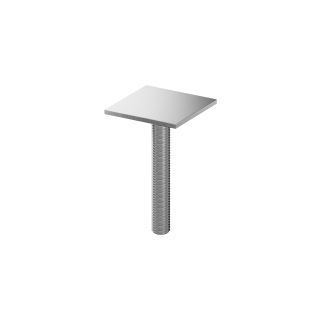 Stellschraube lang, Höhe 55 mm, mit Vollgewinde<br>Edelstahl (6-AZSS55)