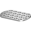 Sieb zu Duschrinne Schaco 72 x 49 mm<br>Edelstahl...