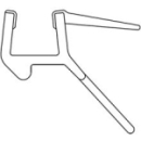 Wasserabweisprofil Duscholux / Alterna