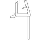 Wasserabweisprofil Duscholux