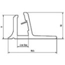 Wasserabweisprofil Duscholux