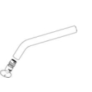 Auslauf komplett 145 mm, zu 6211 460 (TB534133100060)