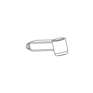 Auszugsbrause zu Spültischmischer Ava, umstellbar<br>(Z.536.118.000)