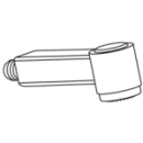 Auszugsbrause zu Spültischmischer Ava,...