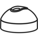 Deckkappe Kunststoff zu KWC New Domo (Z.609.698)