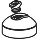 Deckkappe Kunststoff zu KWC Domo.5 (Z.536.558.000)