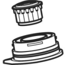 Brauseeinsatz zu Auszugbrause (Z.503.788)