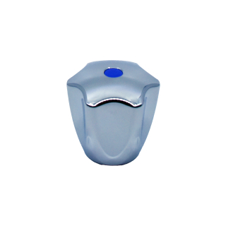 Griff Metall Corona, abziehbar, blau, (Z.503.009)