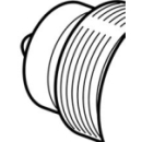 Ventilkegel Flachventil ½" KWC (Z.504.363)