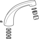 Schwenkauslauf A 150 mm zu Einloch.(K.33.41.01)